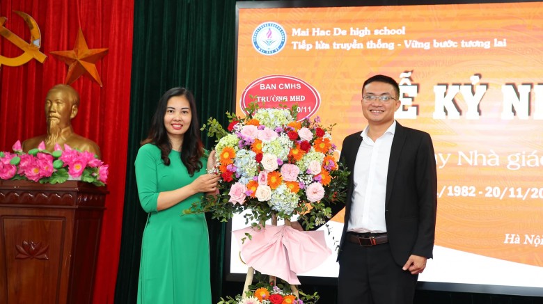 Trường THPT Mai Hắc Đế: Kỷ niệm 40 năm Ngày nhà giáo Việt Nam