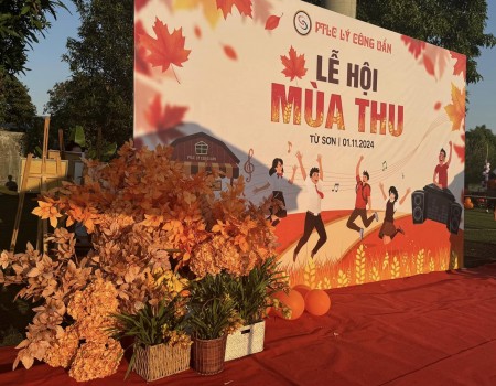 Trường THPT Mai Hắc Đế tham gia lễ hội mùa thu 2024